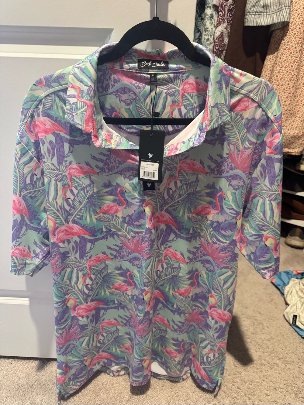 Bad Birdie Men’s XL Golf Polo